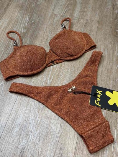 F**K - Reggiseno ferretto e americano fisso - FK26-SW1101OR