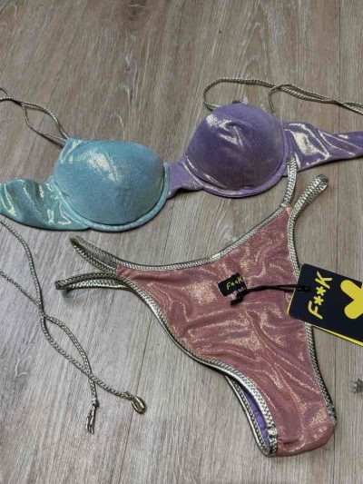 F**K - Reggiseno ferretto e slip fisso - FK26-SW0301MC