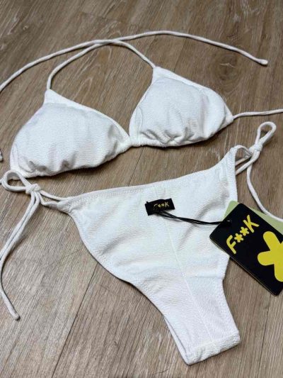 F**K - Triangolo e slip regolabile - FK26-SW1800WH