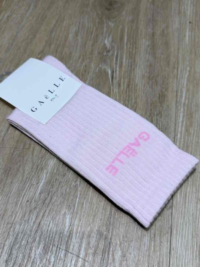 Gaelle Paris - Calza con logo in tono - GAACW03147 - Rosa