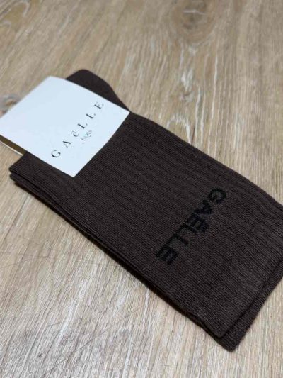 Gaelle Paris - Calza con logo in tono - GAACW03147 - Moka