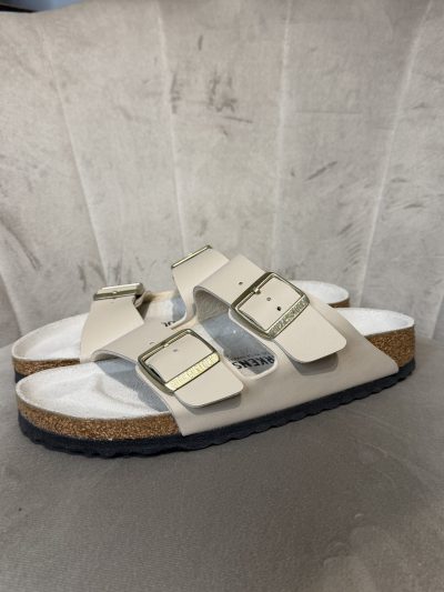 Birkenstock - Arizona Triples Sandcastle/Oyster - Calzata stretta - 1031438