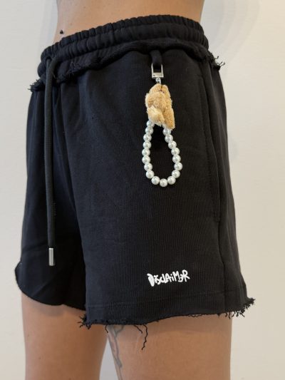 Disclaimer - Shorts donna in felpa - 25IDS55652 - Nero