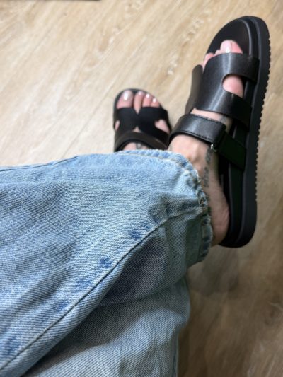 Steve Madden - Missile - Black action leather