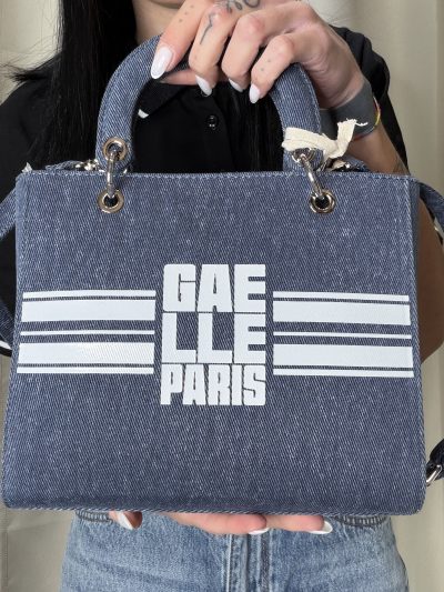Gaelle Paris - Regular shoulder strap banda logo - GAACW03112 - Blu