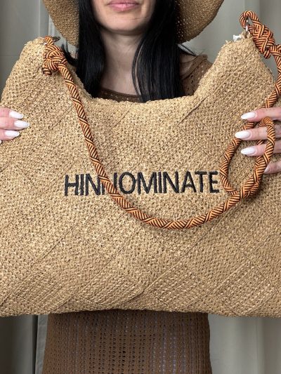 Hinnominate - Borsa in rafia grande - HMACW00201 - Naturale