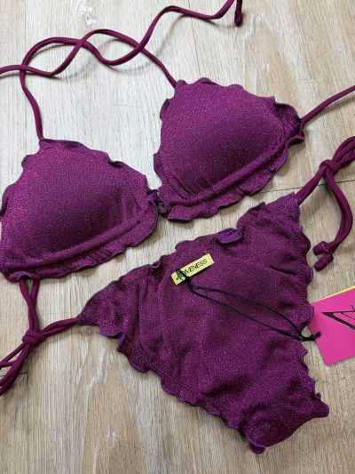 4Giveness - Triangolo Color Lurex - 126WBK5674 - Viola