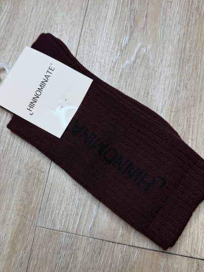 Hinnominate - Calza corta con intarsio - HMACW00313 - Bordeaux