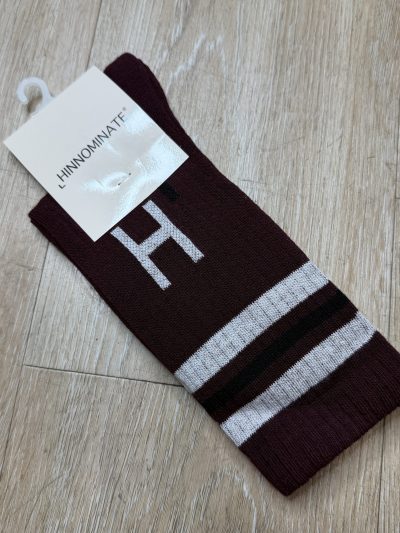 Hinnominate - Calza corta con intarsio - HMACW00305 - Bordeaux