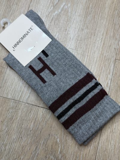 Hinnominate - Calza corta con intarsio - HMACW00305 - Grigio melange