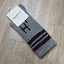 Hinnominate - Calza corta con intarsio - HMACW00305 - Grigio melange