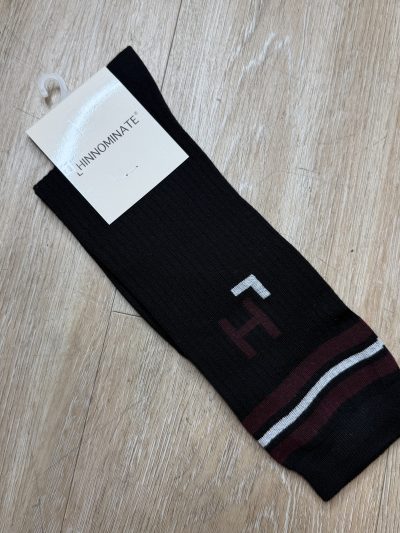 Hinnominate - Calza lunga con intarsio - HMACW00306 - Nero