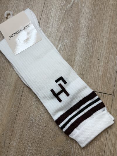 Hinnominate - Calza lunga con intarsio - HMACW00306 - Off white