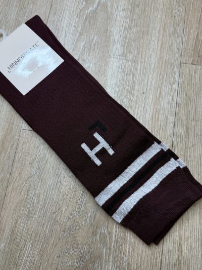 Hinnominate - Calza lunga con intarsio - HMACW00306 - Bordeaux