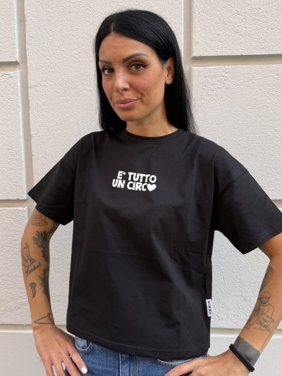 Berna - T-shirt stampa "Too old" - W 264144-1 - Nero