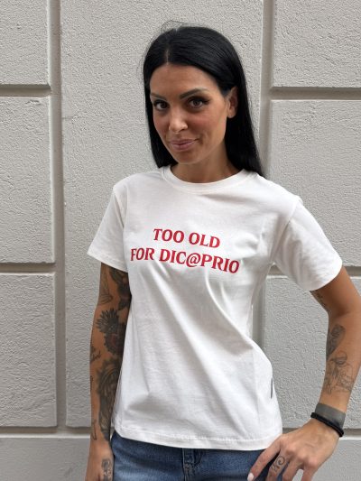 Berna - T-shirt stampa "Too old" - W 264147-128 - Panna