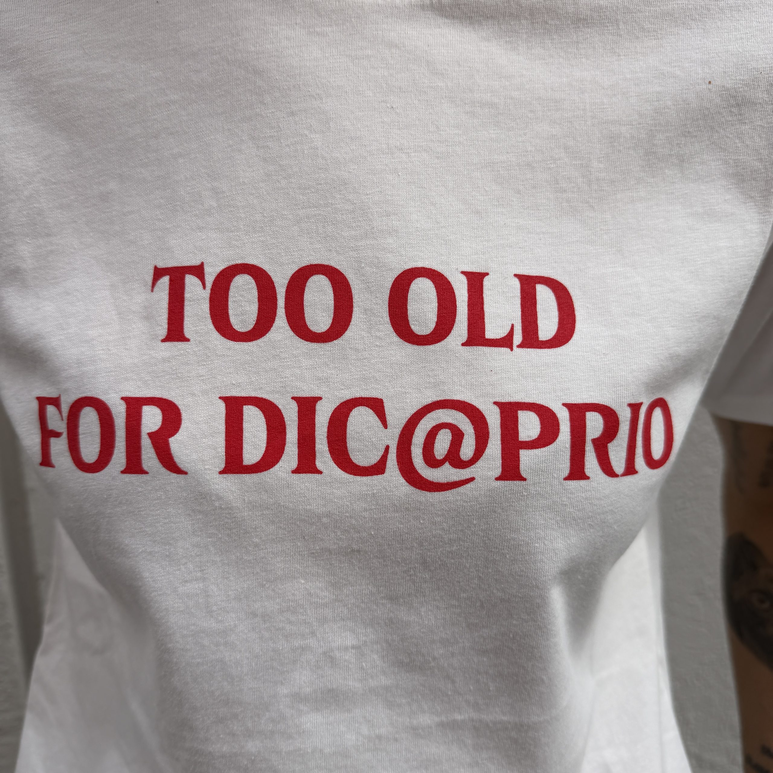 Berna - T-shirt stampa "Too old" - W 264147-128 - Panna - immagine 2