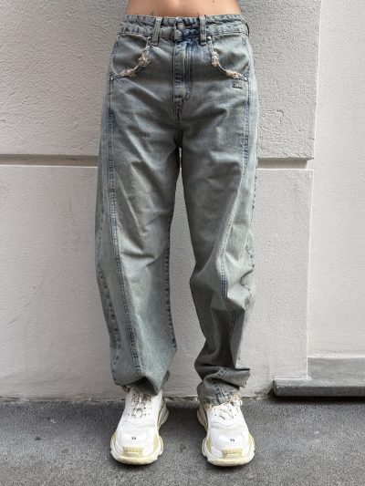 Berna - Jeans barrel con tagli laterali - W 264159-30