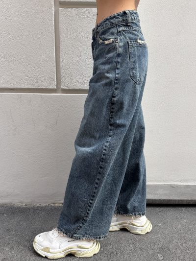 Berna - Jeans balloon con abrasioni - W 264158-30