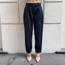 Berna - Pantalone pinces slim - W 264082-3 - Blu