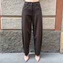 Berna - Pantalone balloon punto milano - W 264074-66 - Marrone