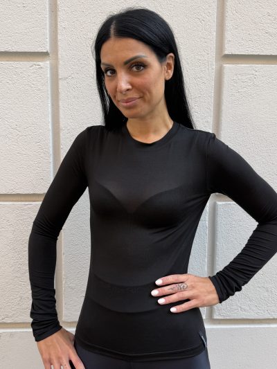 Hinnominate - Maglia paricollo in prima lana - HMABW03150 - Nero