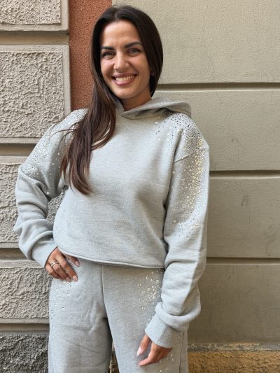 Odi et amo - Ecopelliccia oversize - AEOD0075 - Grigio