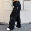 Disclaimer - Pantalone donna oversize in felpa - 26IDS55896 - Nero