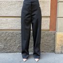 Hinnominate - Pantalone fit banana in frescolana - HMABW03209 - Nero