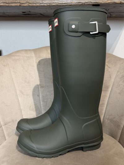 Hunter Boots - Womens Original Tall Boots - WFT1000RMA - Dark Olive