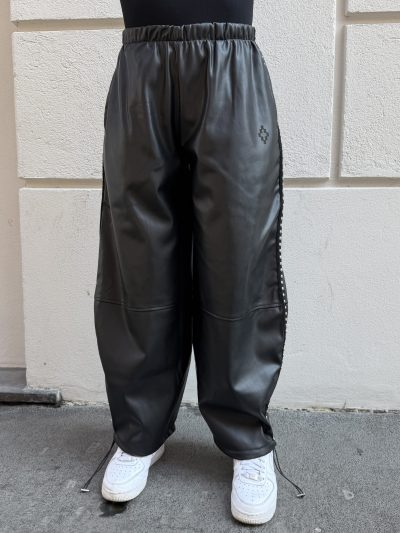 County of Milan - Pantalone donna in ecopelle - 26ICM30278 - Nero