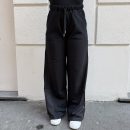 County of Milan - Pantalone donna in felpa con inserti in nylon - 26ICM30255 - Nero