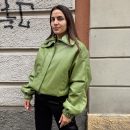 Kostumn1 - Bomber in ecopelle - KE2624 - Militare
