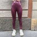 Kostumn1 - Leggings spalmato - KE2656 - Bordeaux