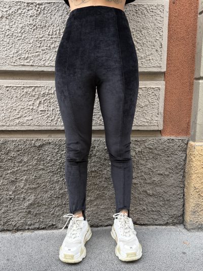 Kostumn1 - Leggings con ghette - KE26116 - Nero