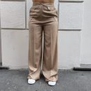 Berna - Pantalone palazzo spinato - W 264131-30 - Oro