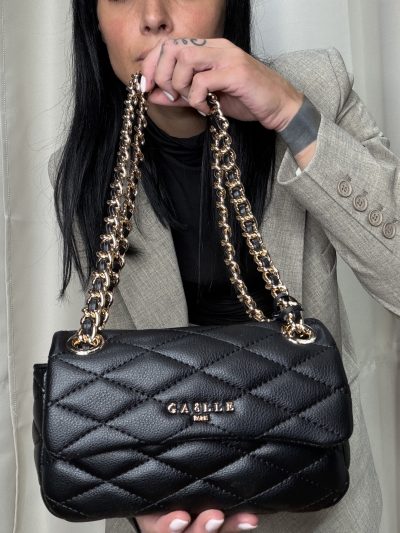 Gaelle Paris - Mini shoulder strap essential matelassè - GAACW03313 - Nero
