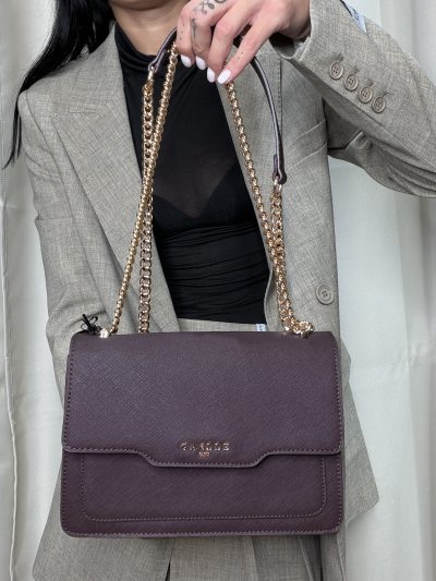 Gaelle Paris - Mini shoulder strap essential matelassè - GAACW03303 - Testa di moro