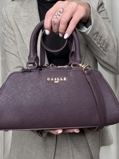 Gaelle Paris - Mini shoulder strap essential matelassè - GAACW03305 - Testa di moro