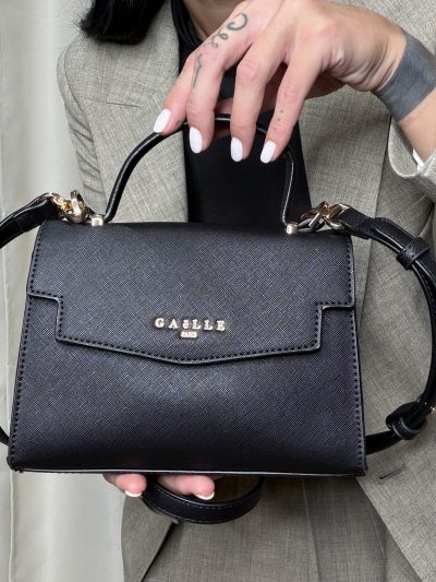 Gaelle Paris - Mini handbag essential saffiano - GAACW03304 - Nero