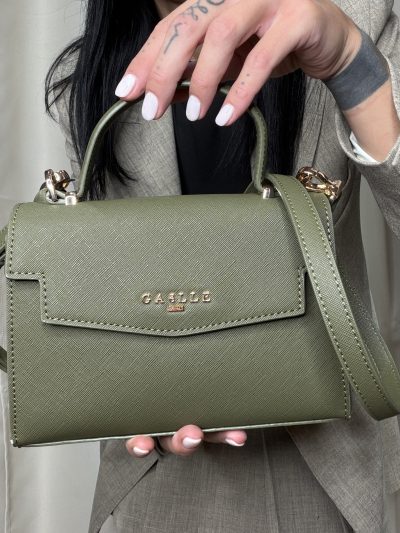 Gaelle Paris - Mini handbag essential saffiano - GAACW03304 - Verde bosco
