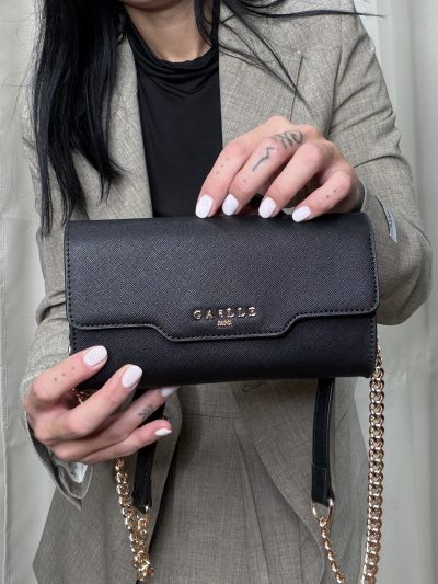 Gaelle Paris - Mini pochette essential saffiano - GAACW03301 - Nero