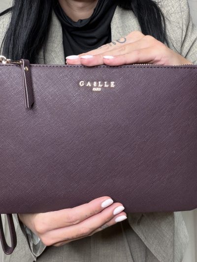 Gaelle Paris - Mini shoulder strap essential matelassè - GAACW03299 - Testa di moro