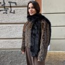 Gio Cellini - Sciarpa in ecopelliccia - EP064 - Nero