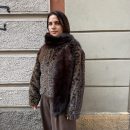 Gio Cellini - Sciarpa in ecopelliccia - EP064 - Marrone