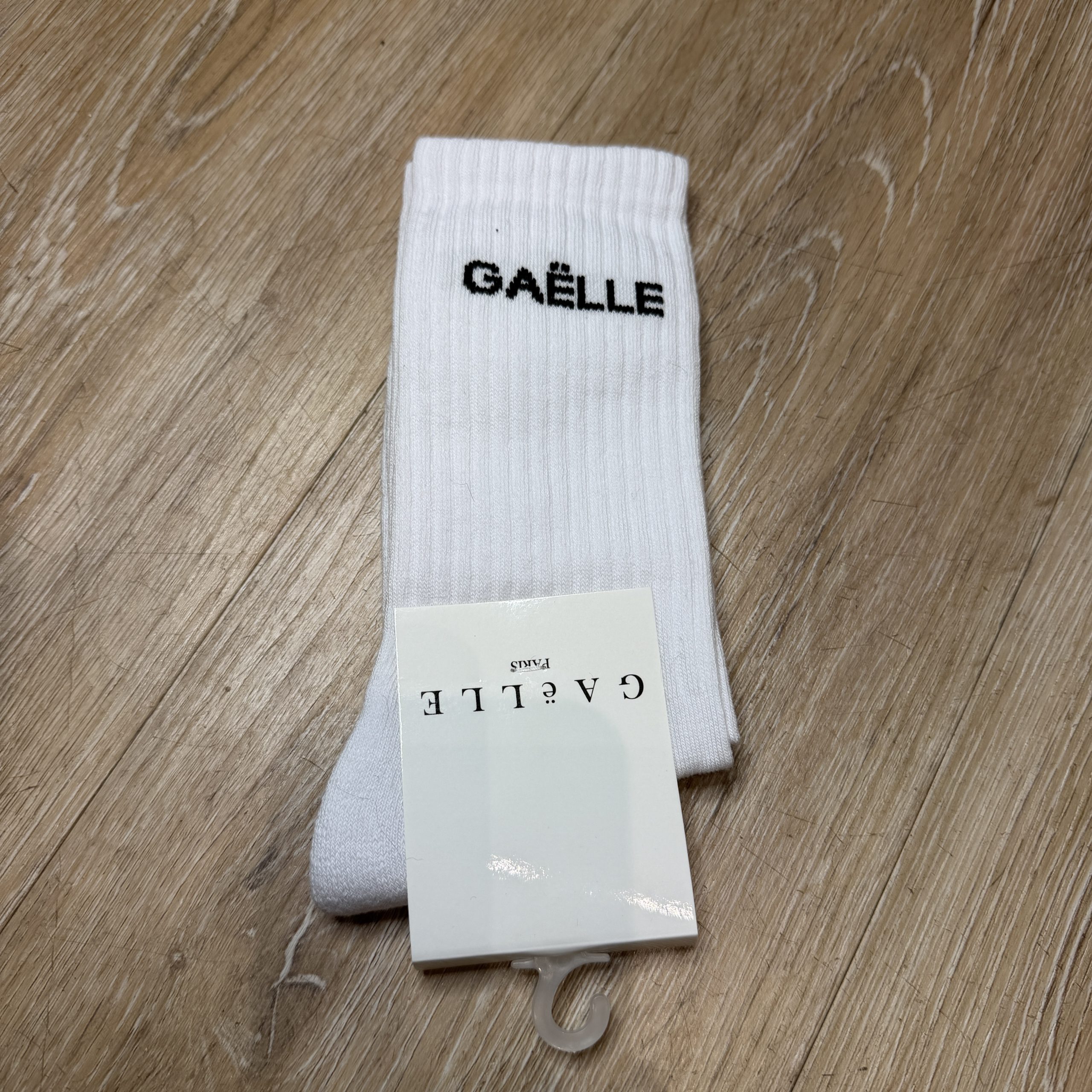 Gaelle Paris - Calza in spugna basica - GAACW03342 - Off white