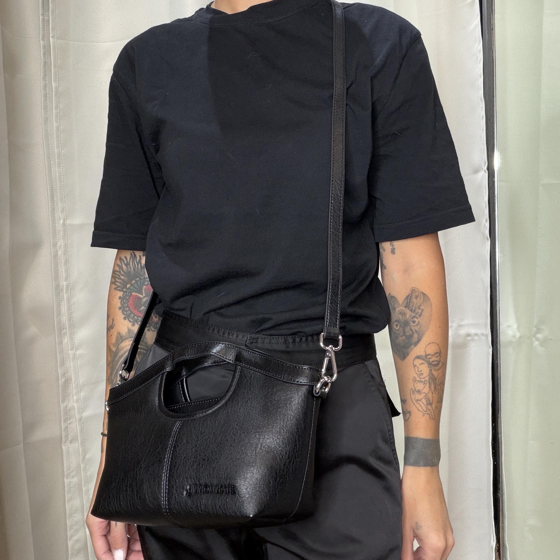 Hinnominate - Mini hobe bag - HMACW00231 - Nero - immagine 2