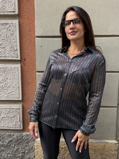 Gaelle Paris - Camicia regular - GAABW11242 - Nero-Argento