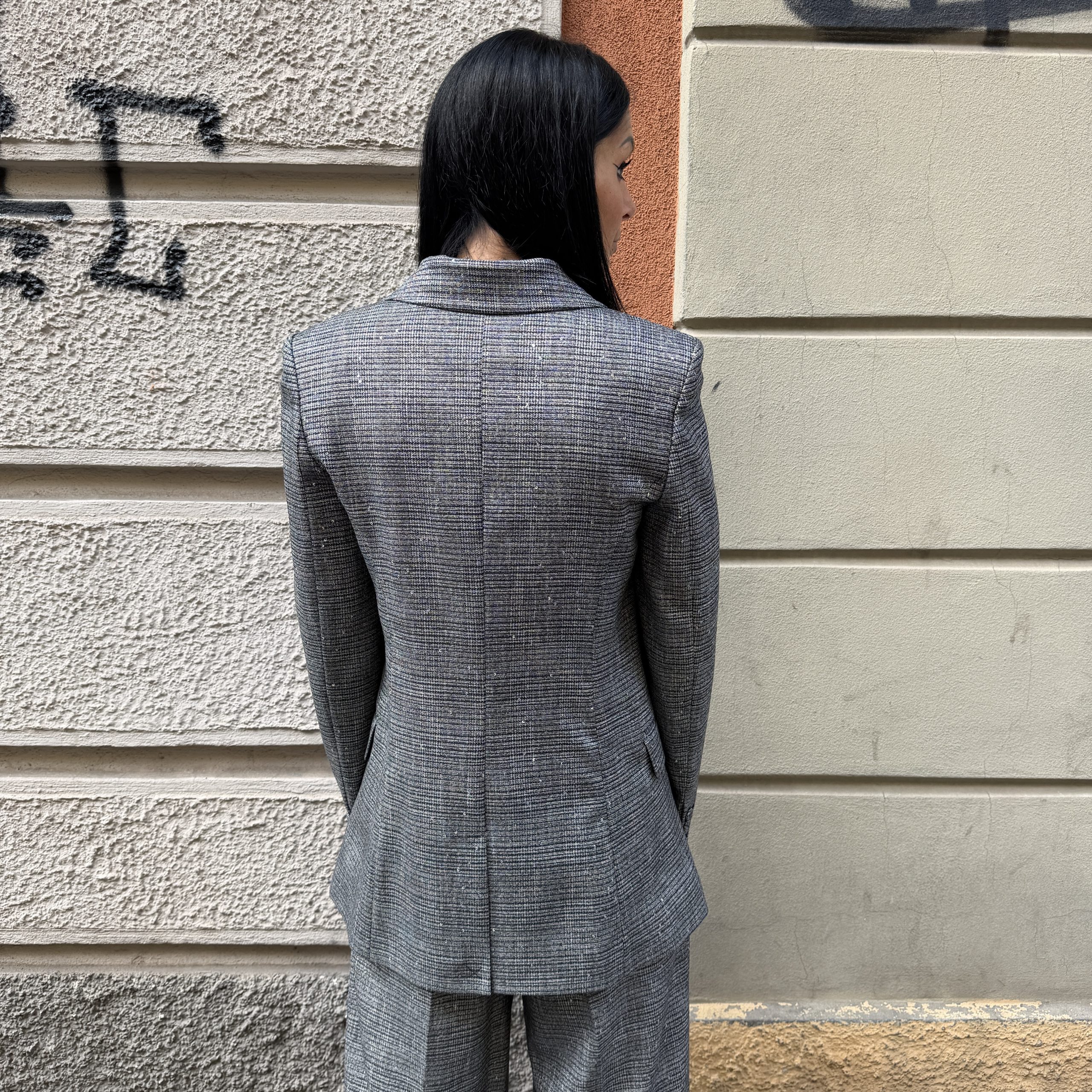 Gaelle Paris - Giacca doppiopetto regular - GAABW11091 - Grigio - immagine 3