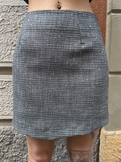 Gaelle Paris - Gonna mini - GAABW11093 - Grigio